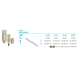 2NobelActive® / Replace® CC SCAN ABUTMENTS łączniki do skanowania