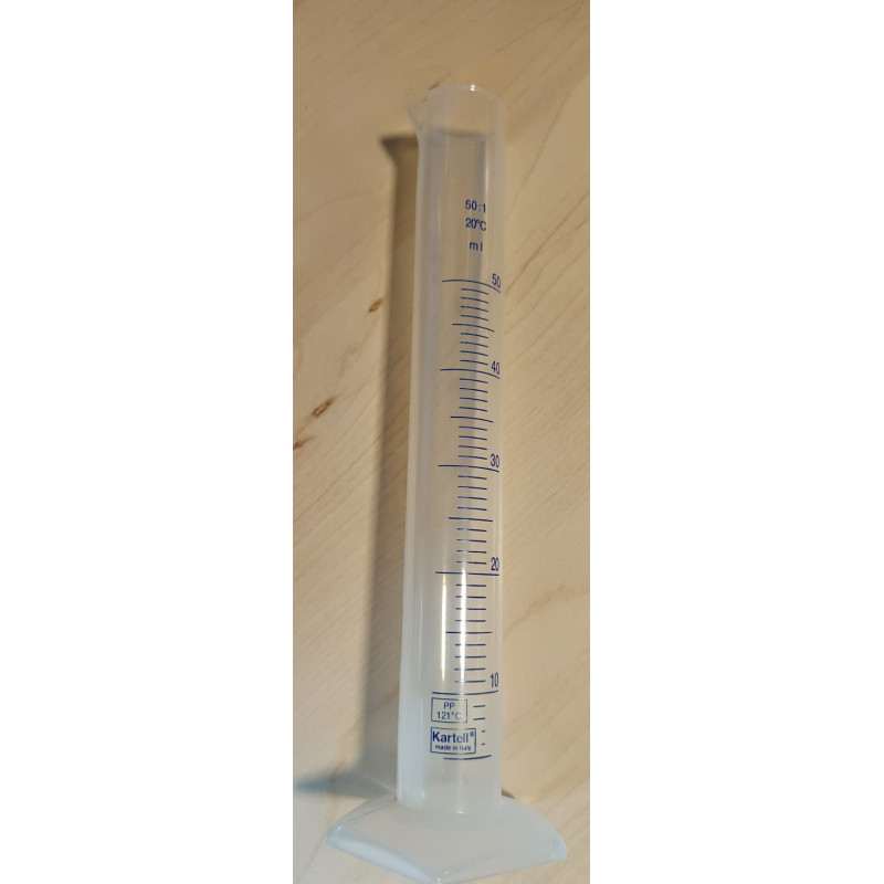 MENZURKA pp  z nieb. skalą kartell 50ml