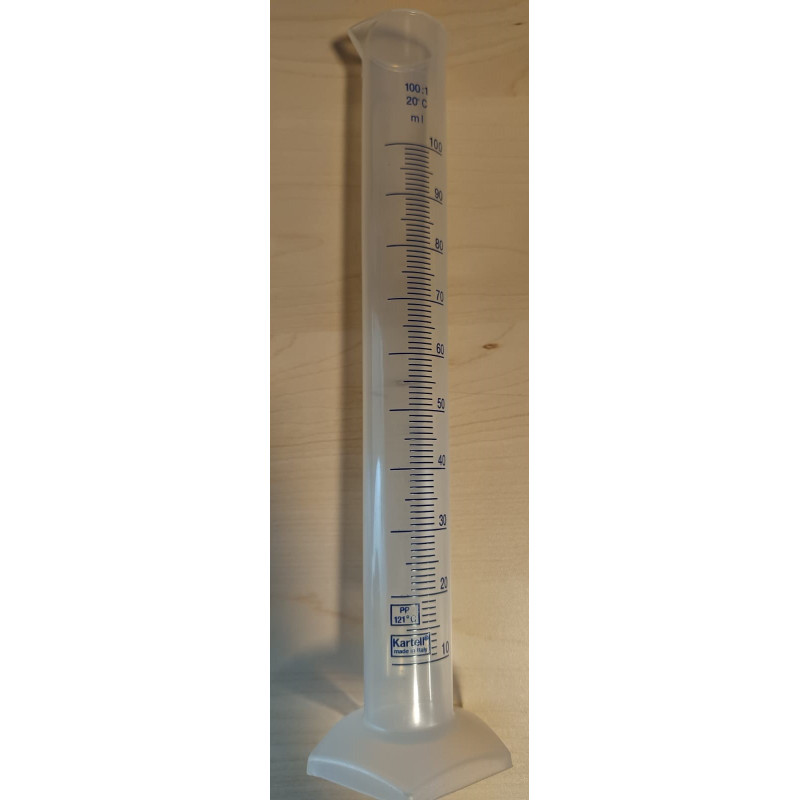 MENZURKA  PP z nieb. skalą  kartell 100ml