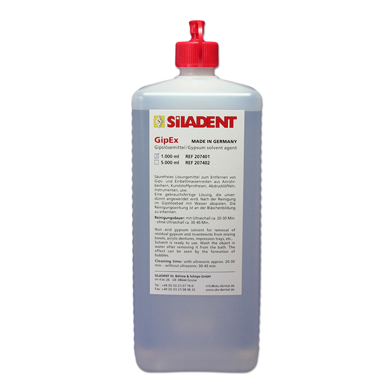 Siladent GipEx 1000ml (środek rozpuszczający gips)