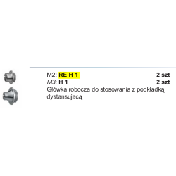 Główka robocza do M2