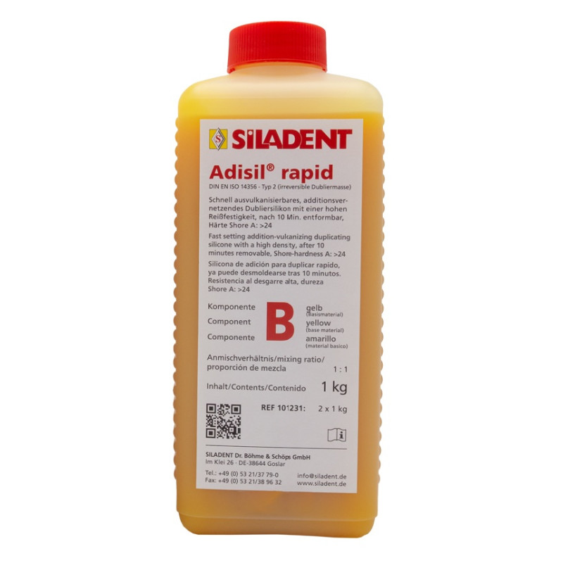 Siladent Adisil rapid 1:1 komponent B (żółty)