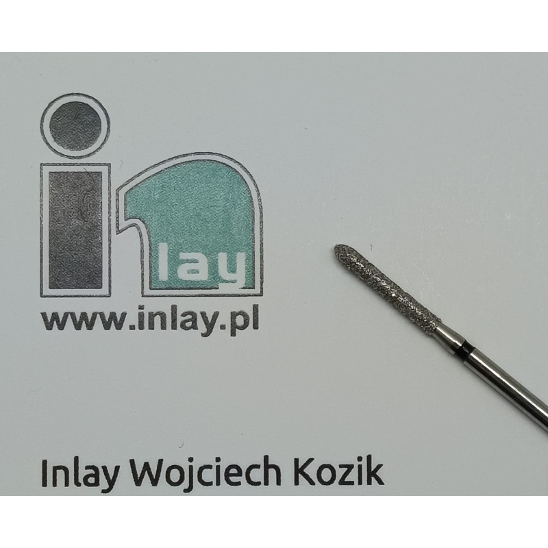 Wiertło z nasypem diamentowym zaokrąglony stożek D.879.014.SG.FG