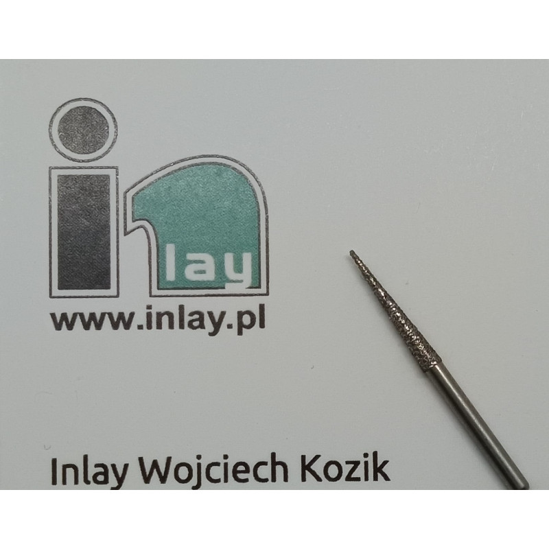 Wiertło z nasypem diamentowym spiczasty stożek D.859L.018.FG