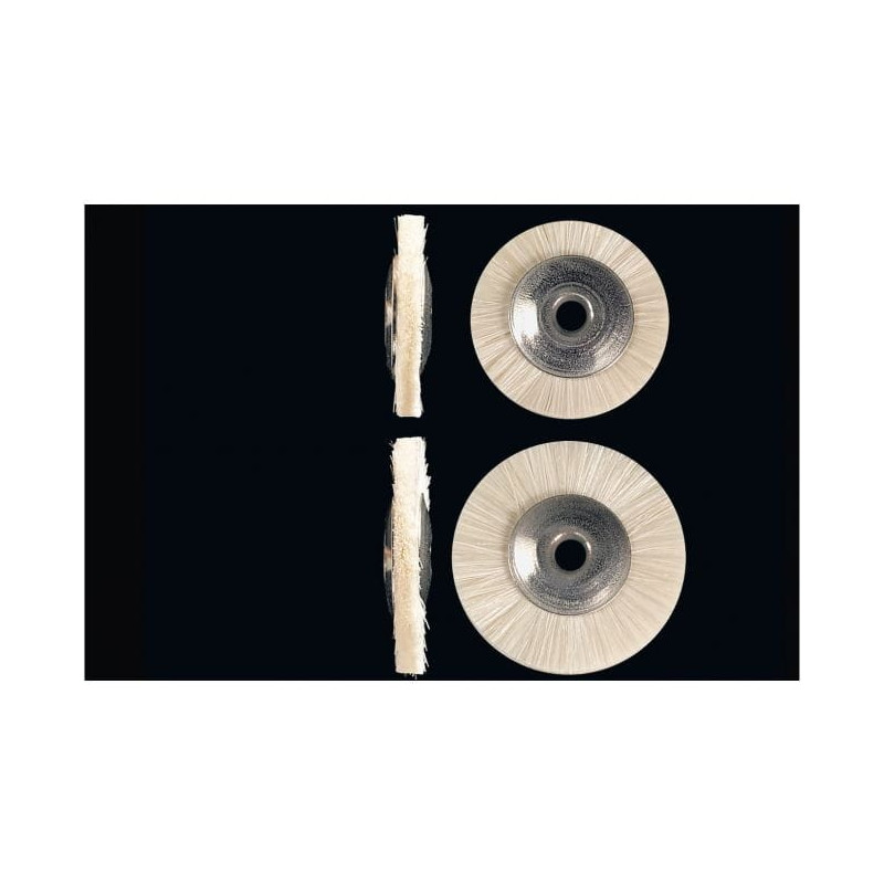 SZCZOTKA 19mm BIAŁA (12szt)